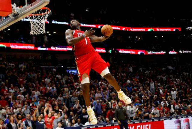 Kaiyun Sports-开云体育-减重25磅仍难逃魔咒 锡安今夏或被鹈鹕摆上货架