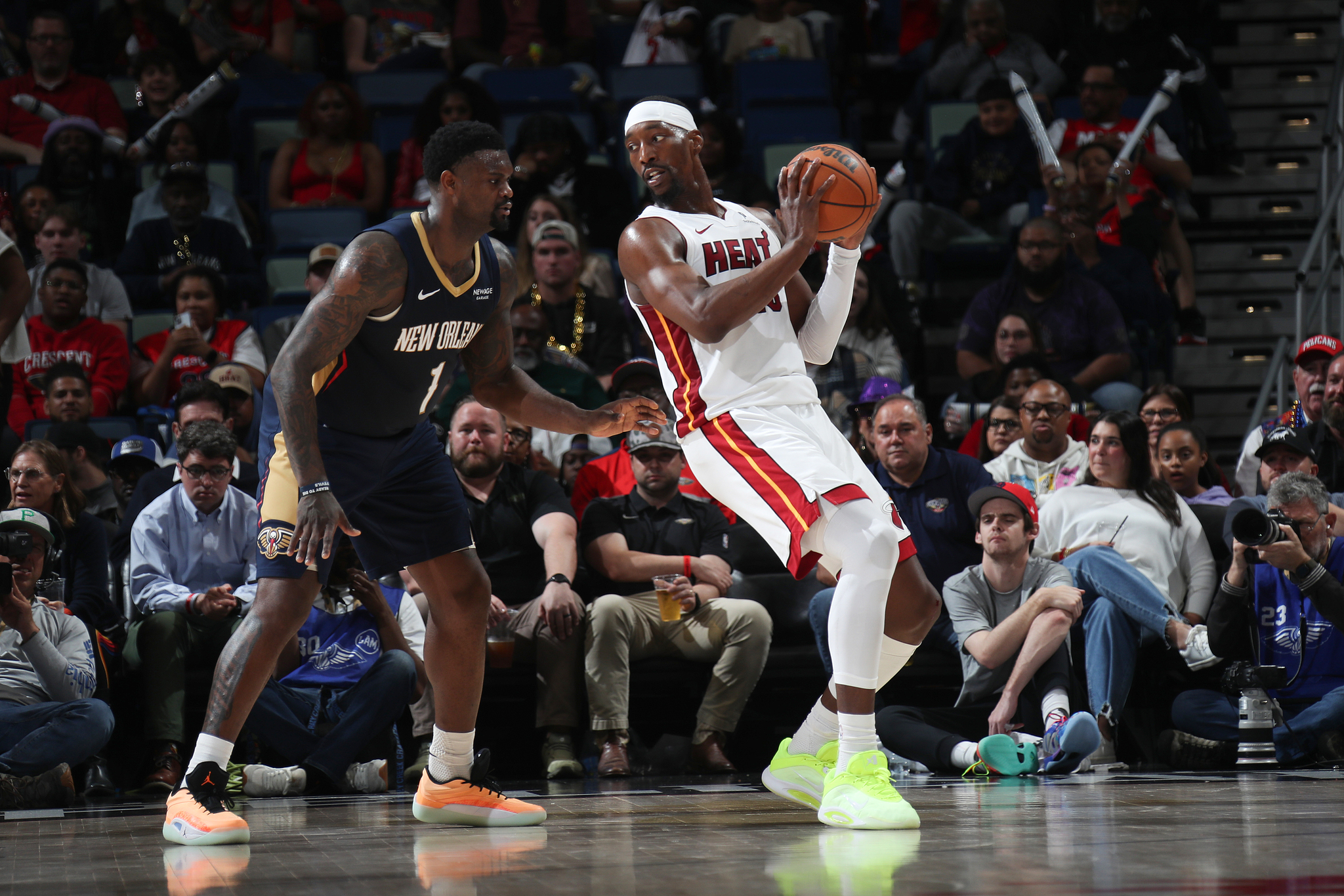 Kaiyun Sports-开云体育-阿德巴约27+14锡安25+4 热火力擒鹈鹕